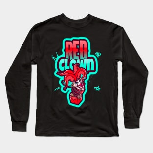 Red Clown Story Long Sleeve T-Shirt